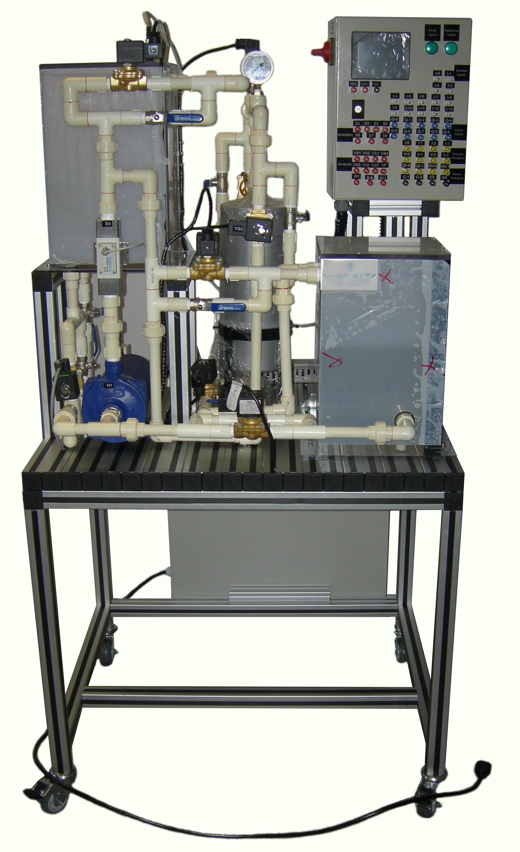 Controle de Processos Vazo, Nvel, Temperatura e Presso - CP3