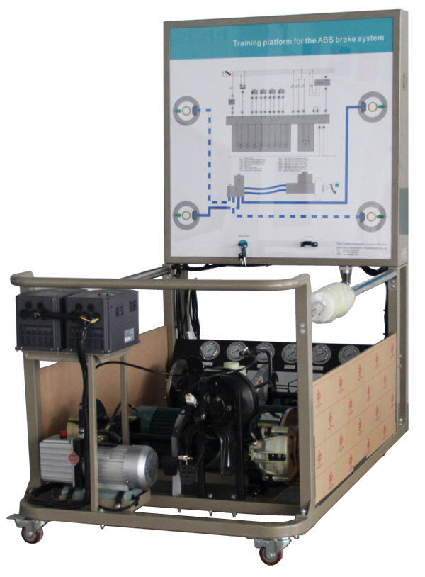 Plataforma de treinamento para o sistema de freios ABS do Volkswagen Jetta